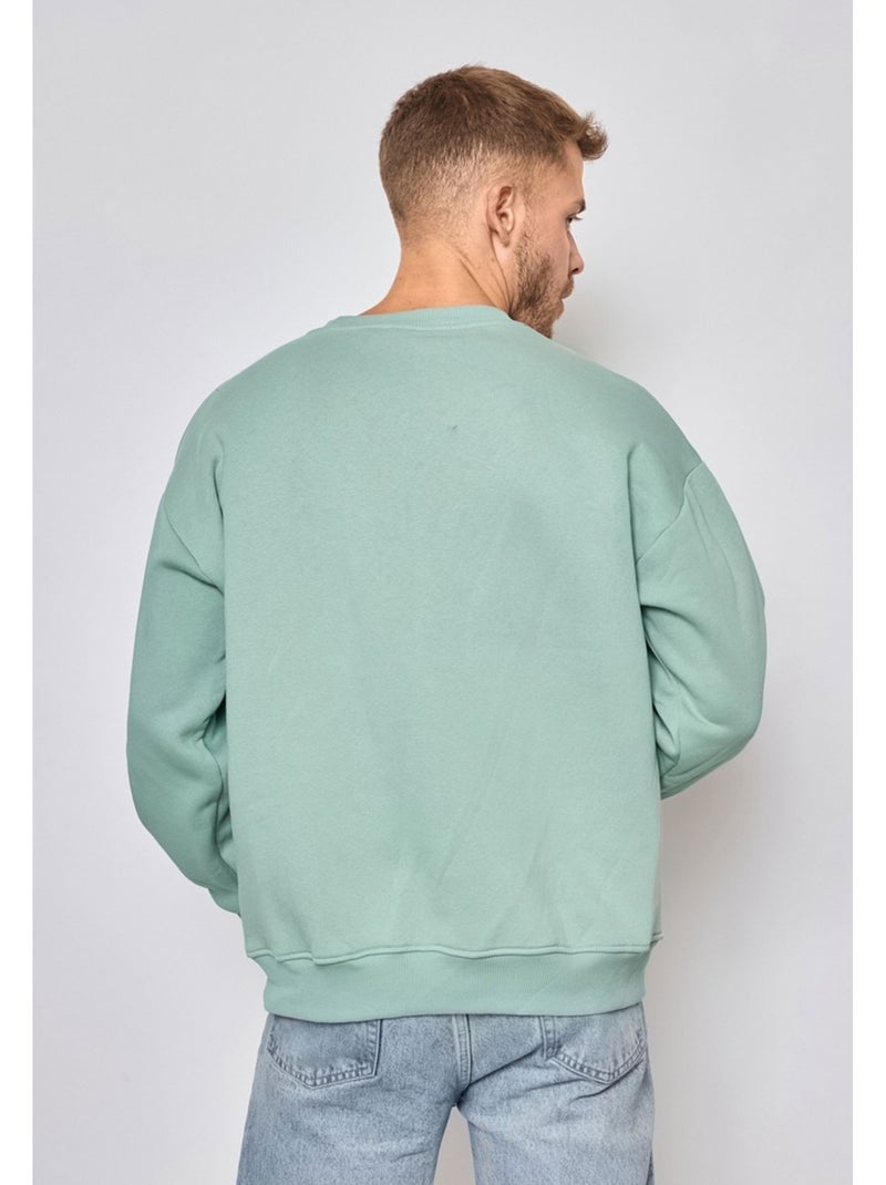 Jersey de cuello redondo Kebello Azul turquesa - Kiabi