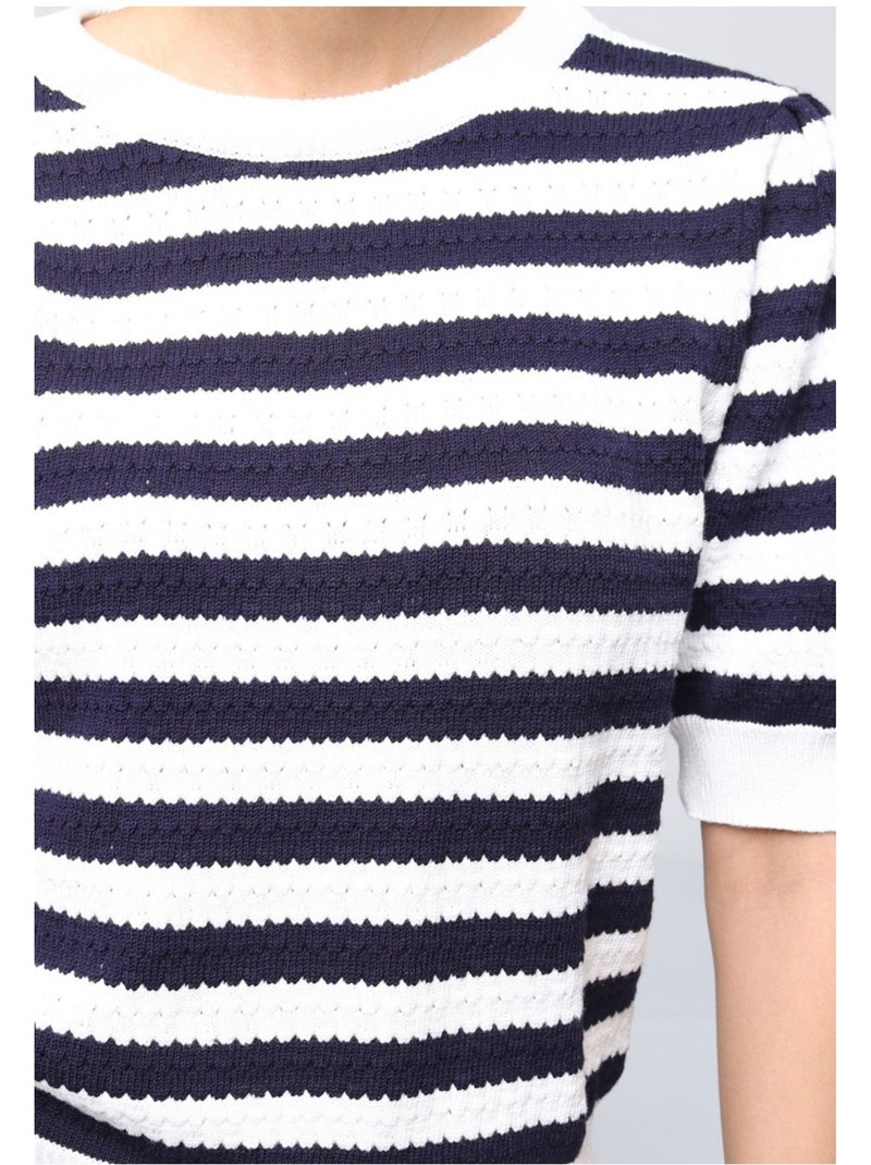 Jersey de cuello redondo Kebello Blanco - Kiabi