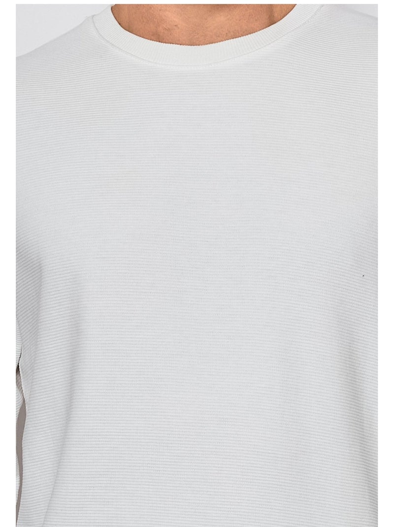 Jersey de cuello redondo Kebello Blanco - Kiabi