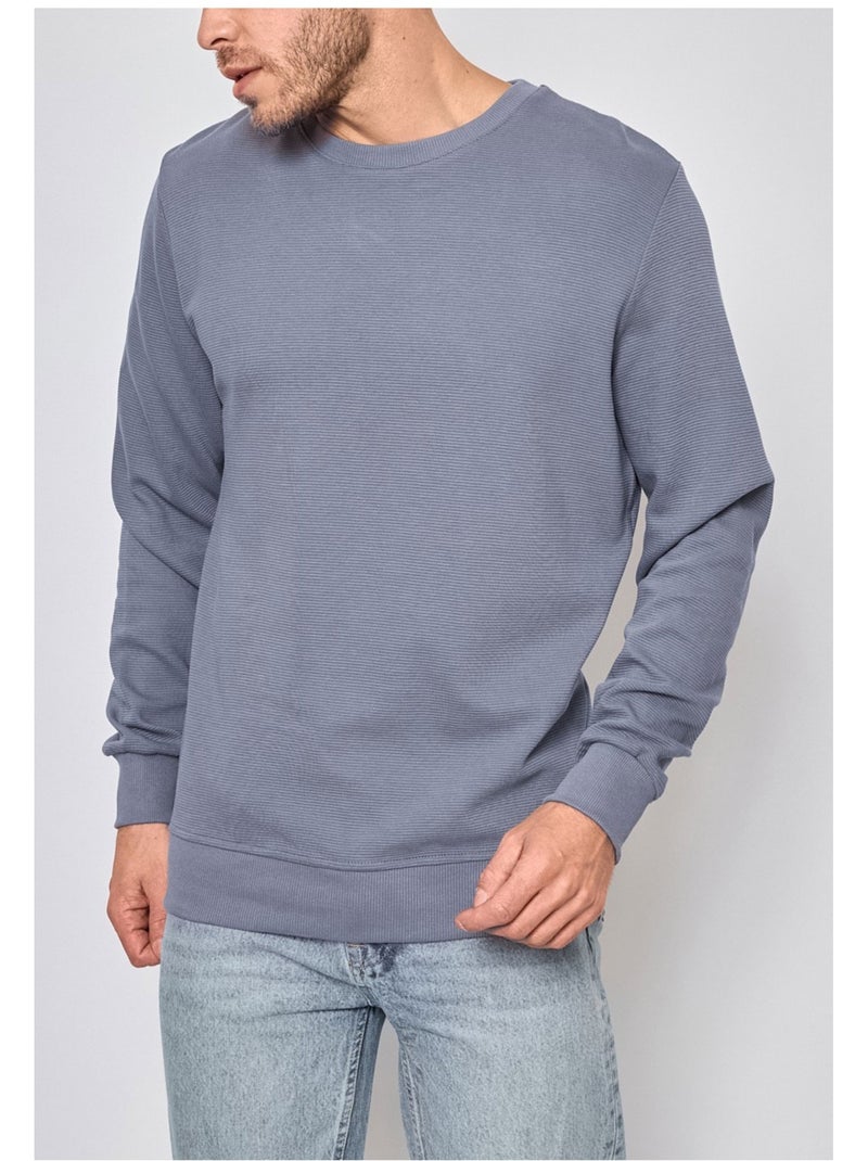 Jersey de cuello redondo Kebello Gris - Kiabi