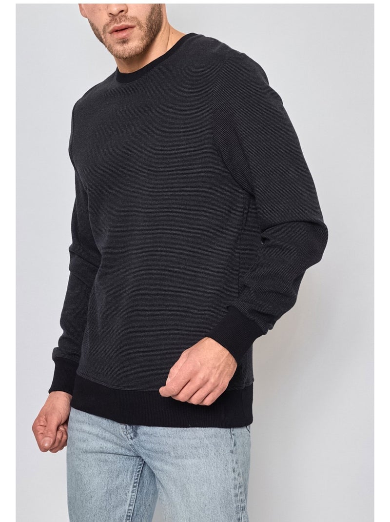 Jersey de cuello redondo Kebello Negro Negro - Kiabi