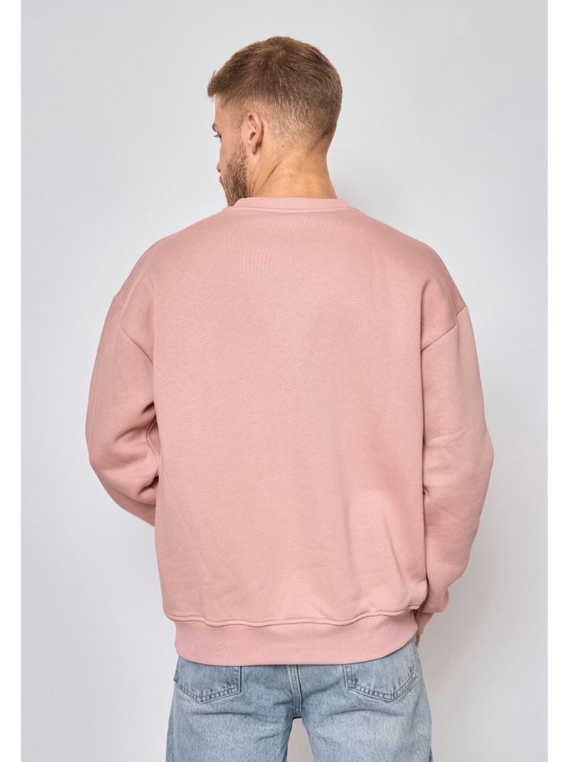 Jersey de cuello redondo Kebello Rosa - Kiabi