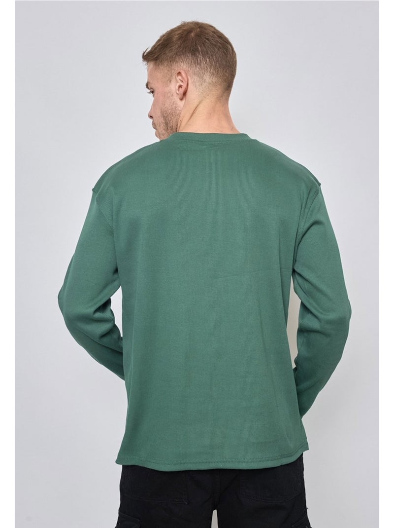 Jersey de cuello redondo Kebello Verde - Kiabi
