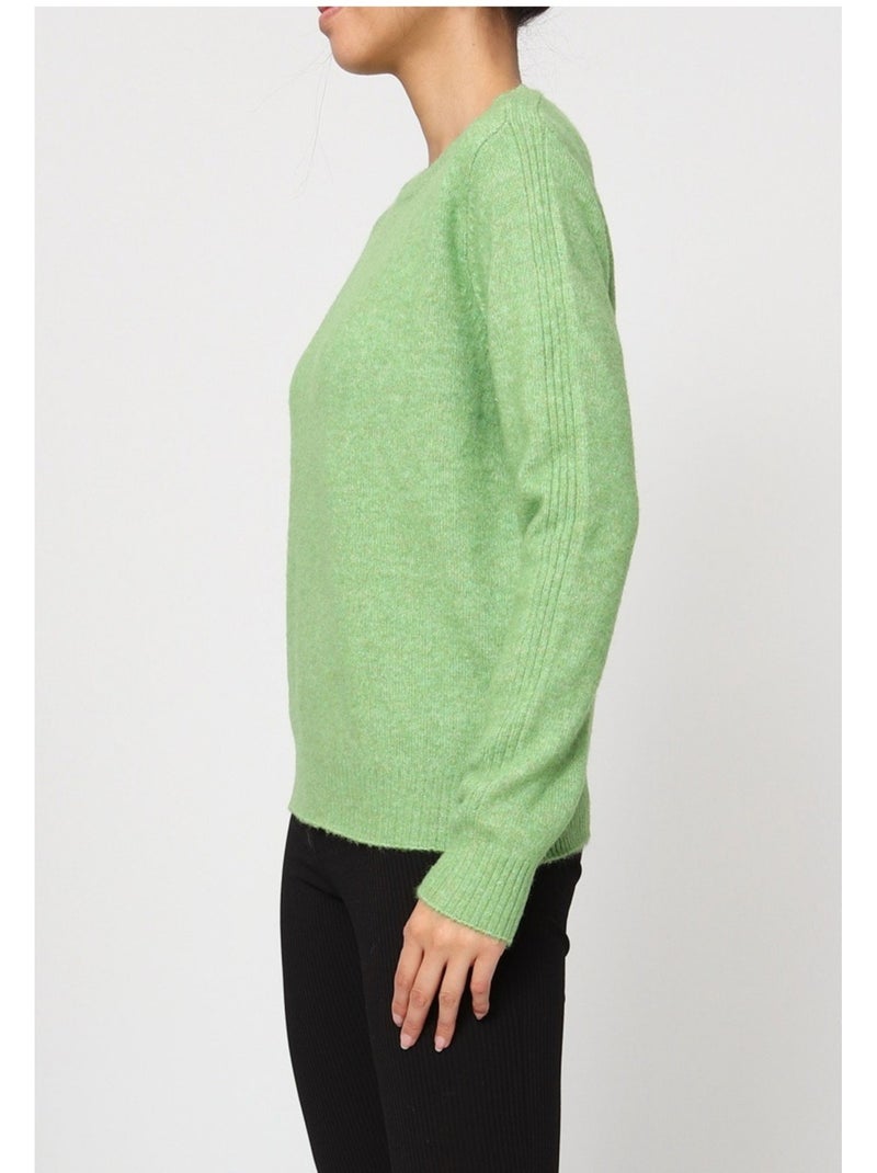 Jersey de cuello redondo Kebello Verde - Kiabi