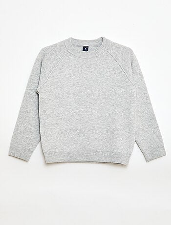 Jersey de cuello redondo tacto suave