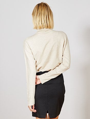 Jersey de cuello vuelto - Kiabi