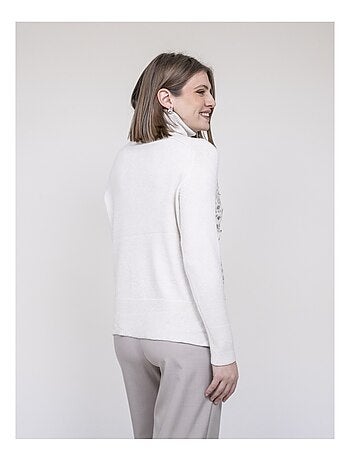 Jersey de cuello vuelto con lentejuelas KILISION