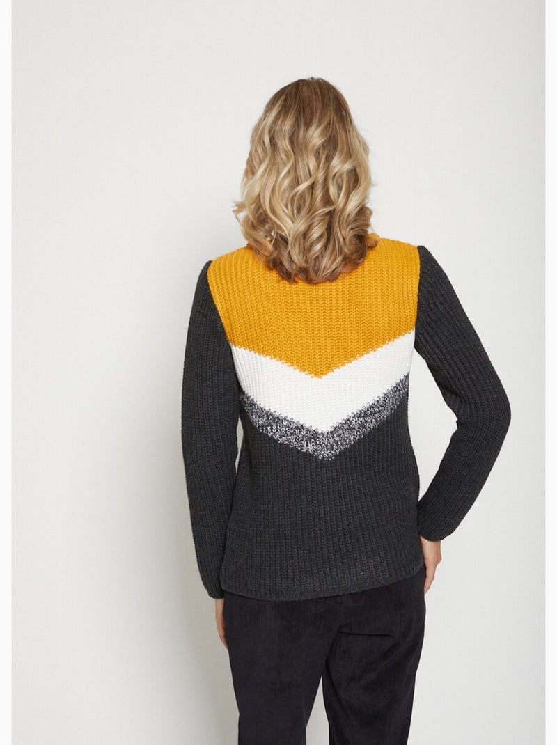 Jersey de cuentas multicolor - AFIBEL Gris - Kiabi