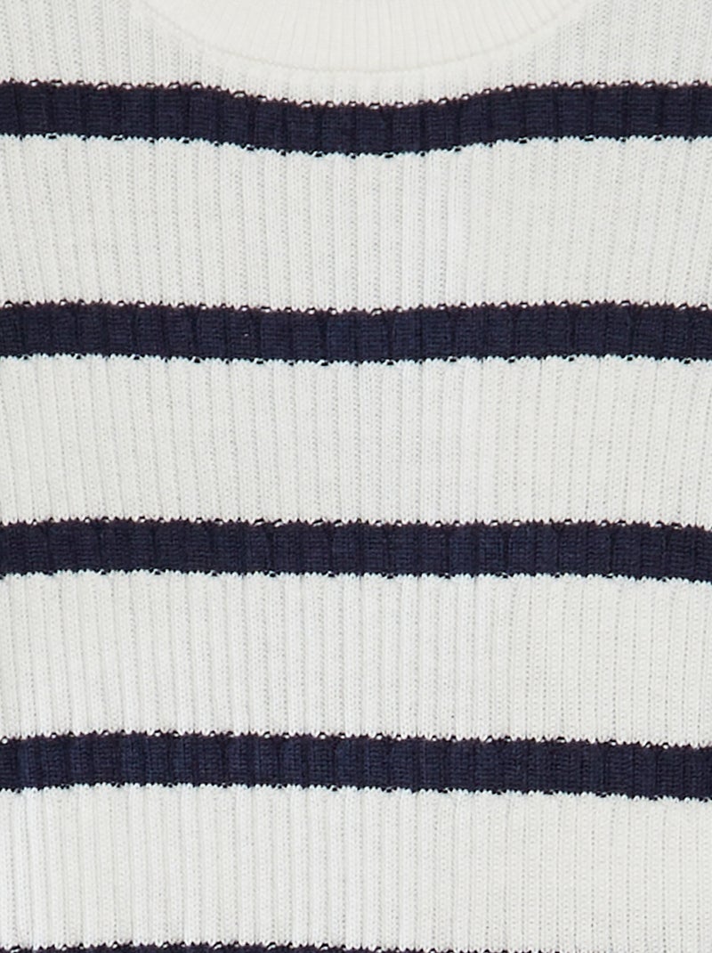 Jersey de estilo marinero AZUL - Kiabi