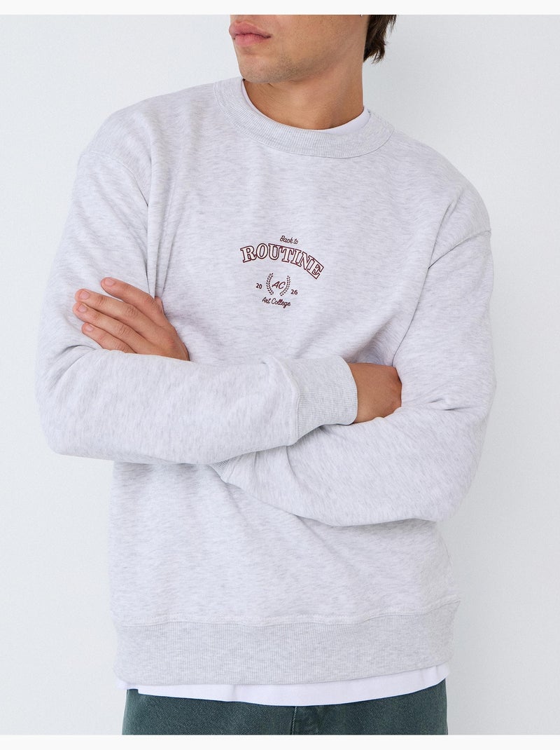 Jersey de felputo, mo fashion Gris - Kiabi