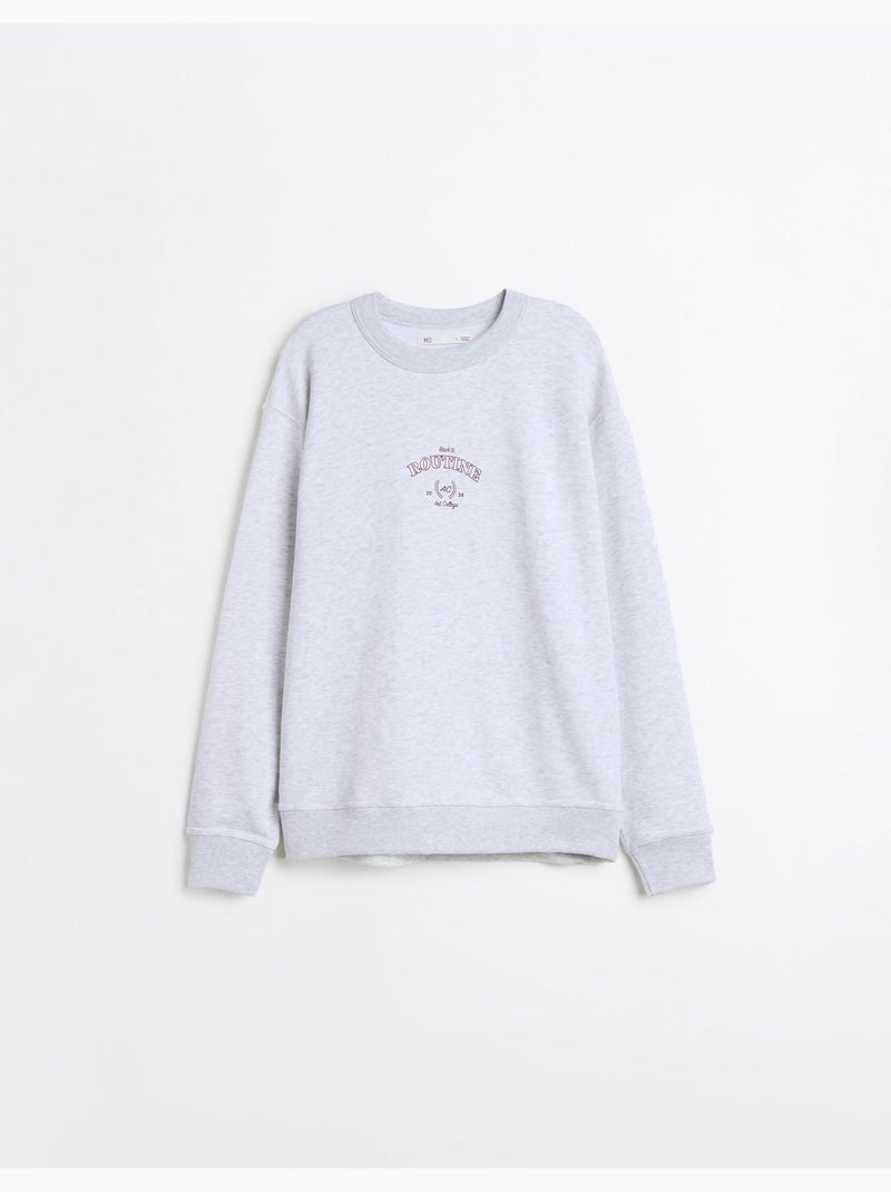 Jersey de felputo, mo fashion Gris - Kiabi
