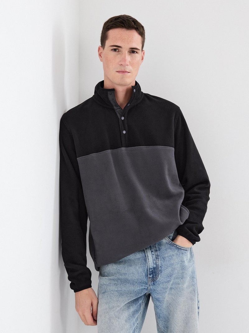 Jersey de forro polar, MO Fashion Gris - Kiabi