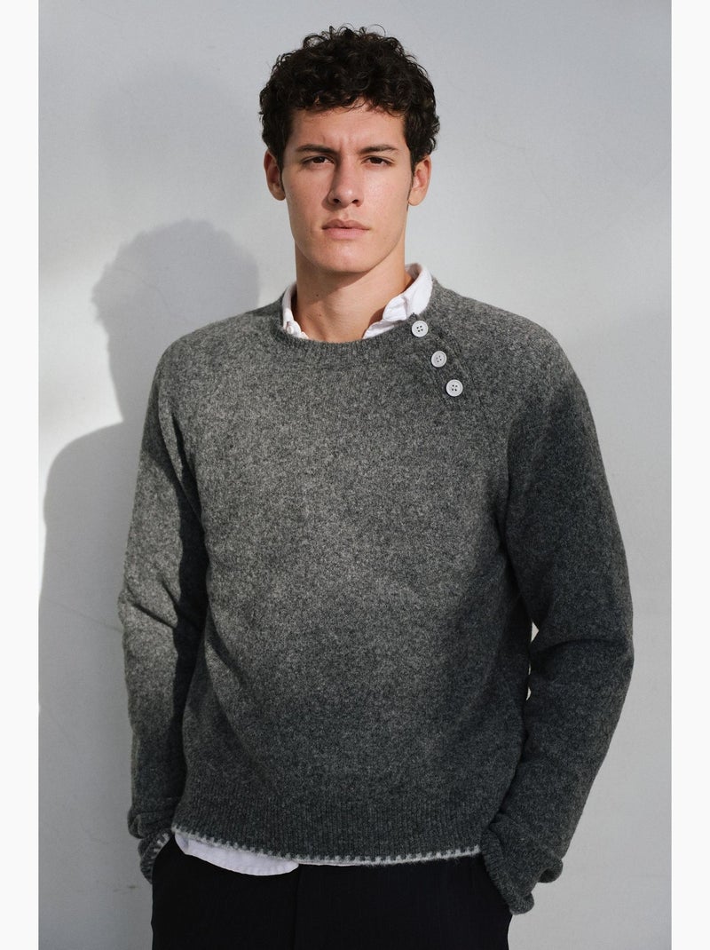 Jersey de hombre giesto Gris negro - Kiabi