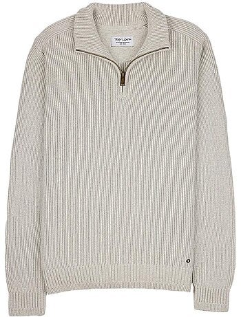 Jersey de hombre teddy smith con media cremallera