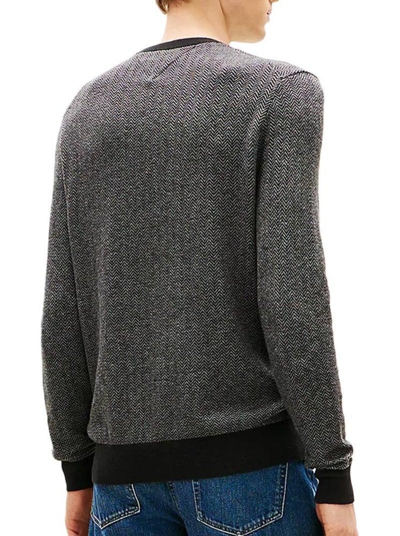 Jersey de Hombre Tommy Hilfiger Gris negro - Kiabi