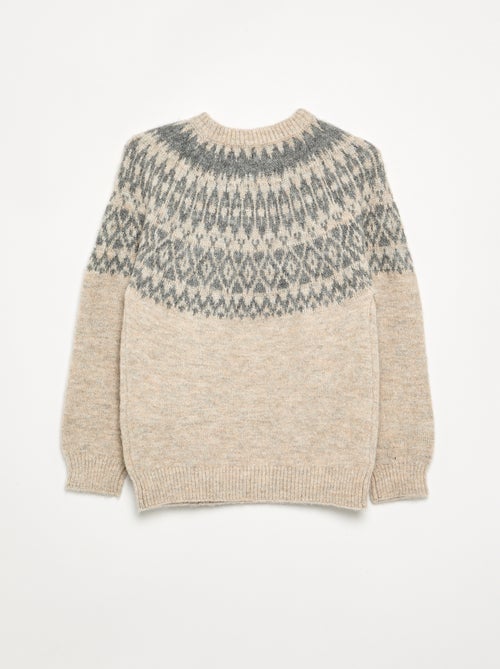 Jersey de jacquard - Kiabi