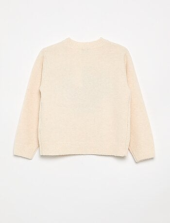 Jersey navideño de jacquard