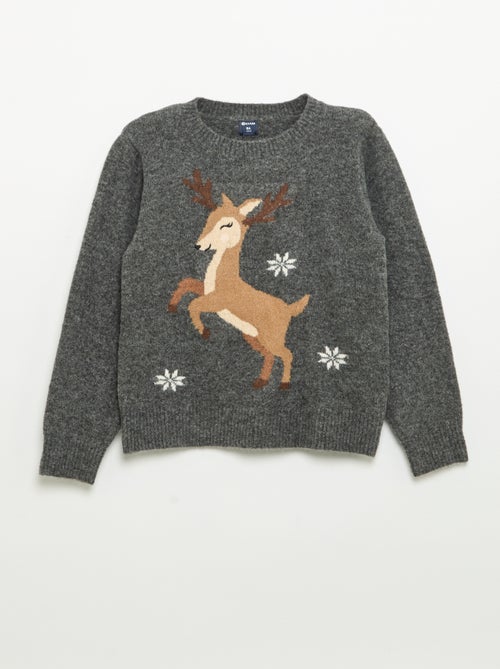 Jersey de jacquard 'Navidad' - Kiabi
