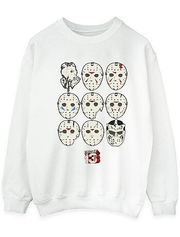 Jersey de jason voorhees máscaras para hombre - friday the 13th