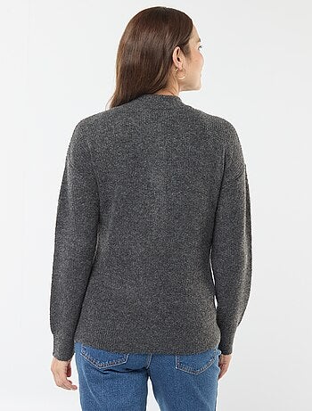 Jersey de lactancia con cierre de botones