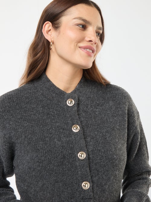 Jersey de lactancia con cierre de botones - Kiabi