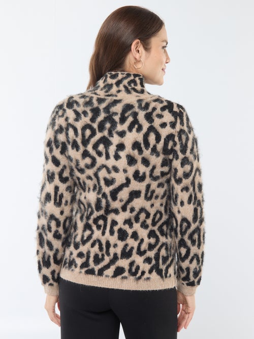 Jersey de lactancia con estampado de leopardo - Kiabi