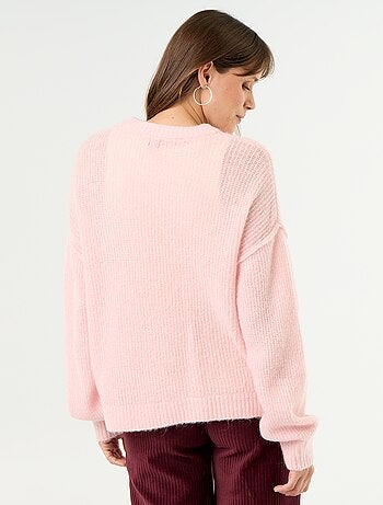 Jersey de lactancia de lana mezclada