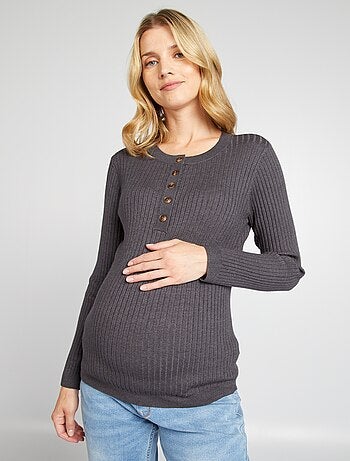 Jersey de lactancia de punto fino