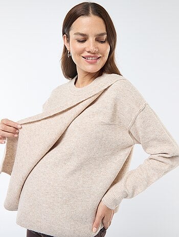 Jersey de lactancia de punto suave