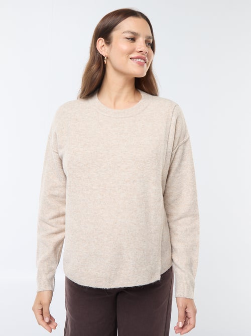 Jersey de lactancia de punto suave - Kiabi