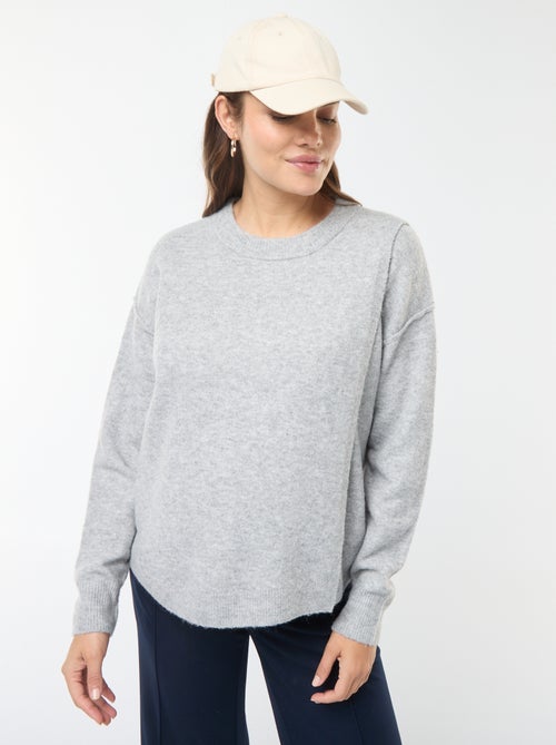 Jersey de lactancia de punto suave - Kiabi