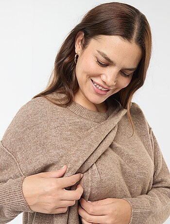 Jersey de lactancia de punto suave