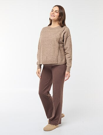 Jersey de lactancia de punto suave