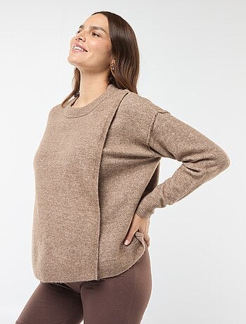 Jersey de lactancia de punto suave