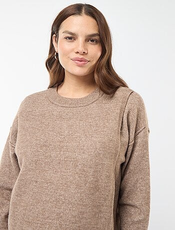 Jersey de lactancia de punto suave