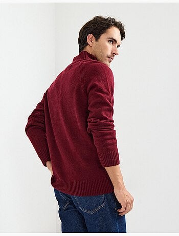 Jersey de lana con cremallera, MO Fashion