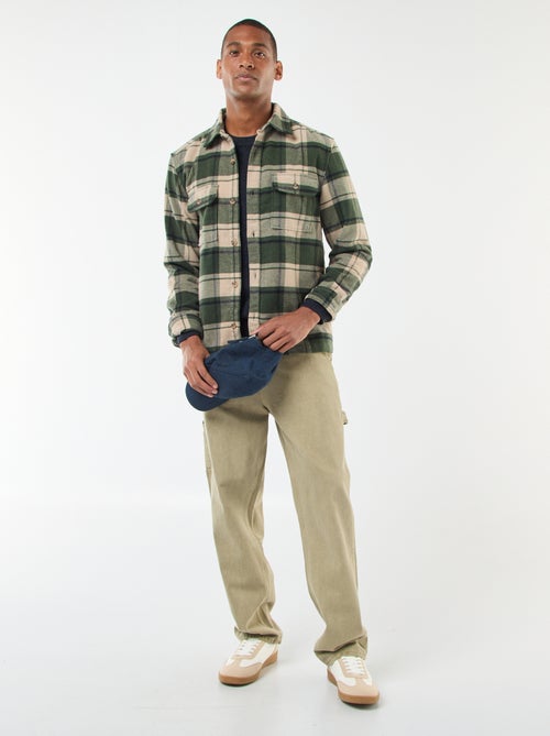 Jersey de lana con cuello redondo - Kiabi