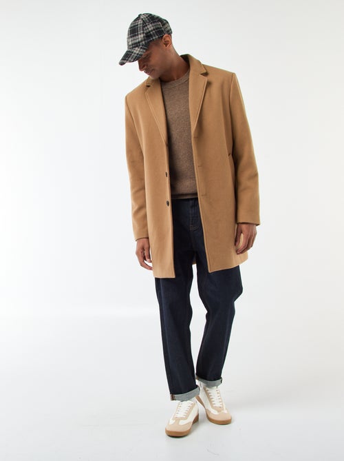 Jersey de lana con cuello redondo - Kiabi