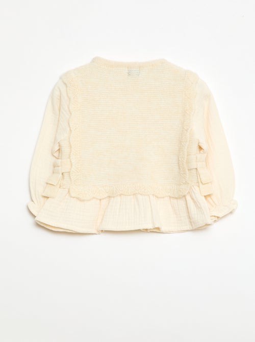 Jersey de lana mixta - Kiabi