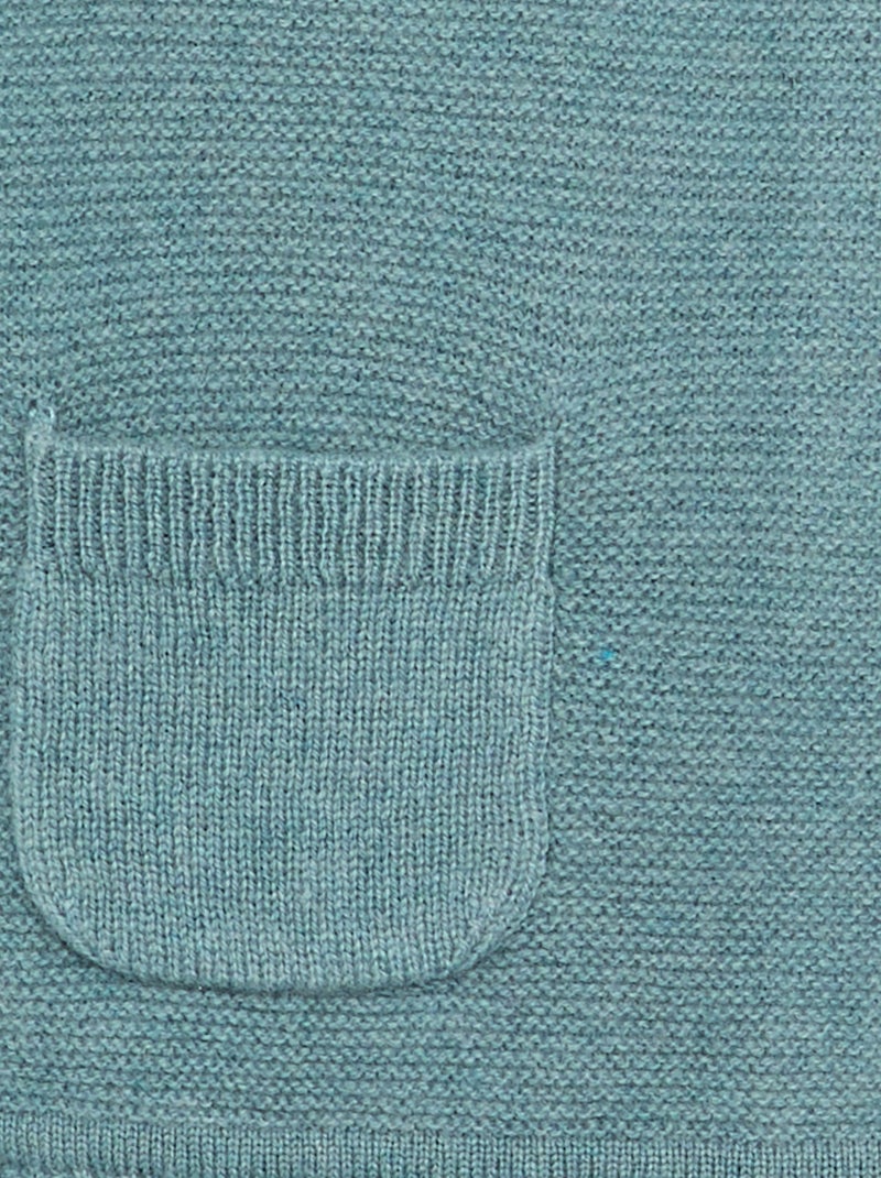 Jersey de lana y cachemir Azul - Kiabi
