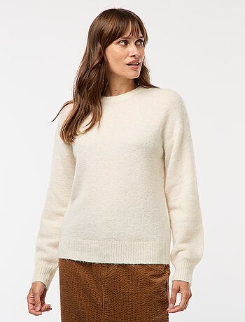Jersey de lana y mohair mezclado