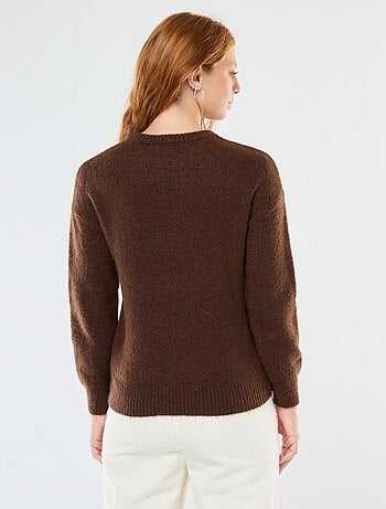 Jersey de lana y mohair mezclado
