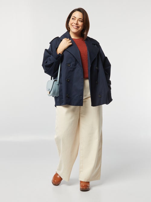 Jersey de manga corta de punto grueso - Kiabi