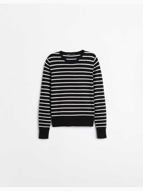 Jersey de manga larga a rayas, mo fashion - Kiabi