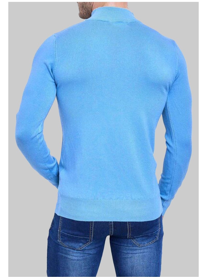 Jersey de manga larga Kebello Azul cielo - Kiabi