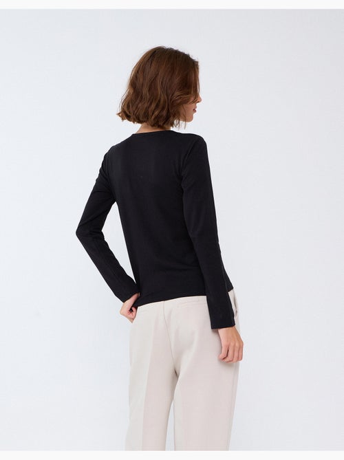 Jersey de manga larga, mo fashion - Kiabi Jersey de manga larga, mo fashion - Kiabi