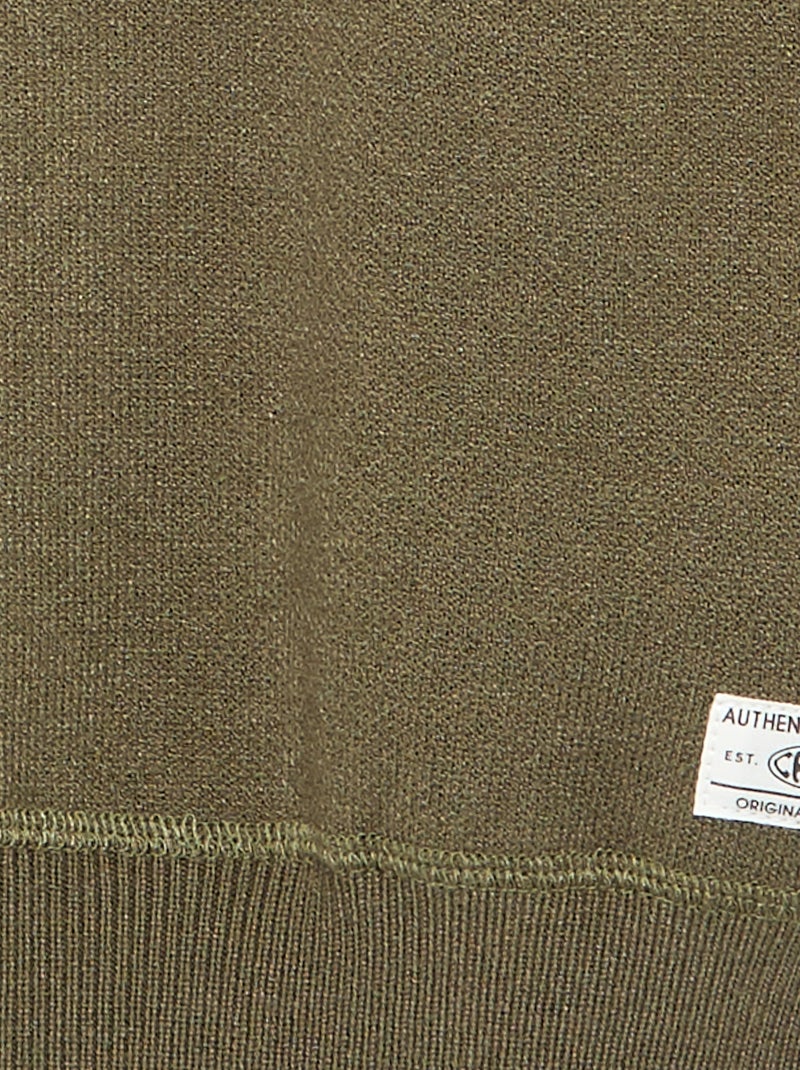 Jersey de manga larga Verde - Kiabi