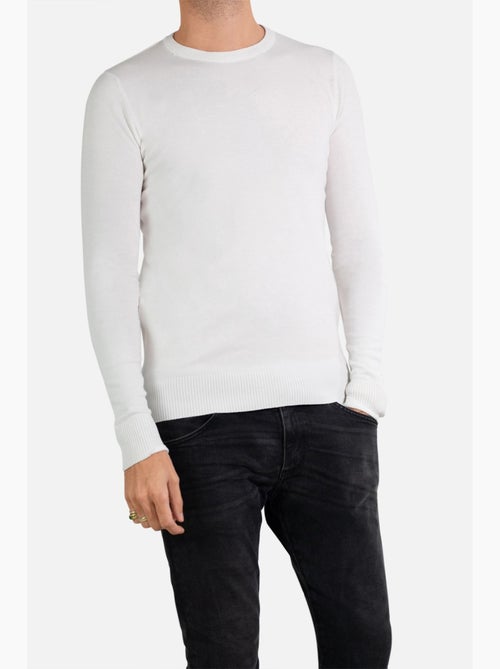 Jersey de manga larga y cuello redondo Kebello - Kiabi