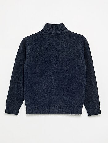 Jersey de manga larga y cuello vuelto