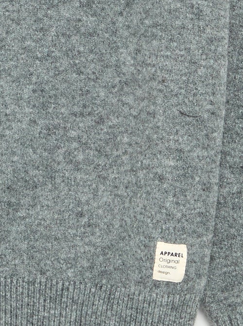Jersey de manga larga y cuello vuelto - Kiabi
